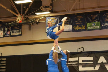Custom Crossover Vent Cheerleading Skorts